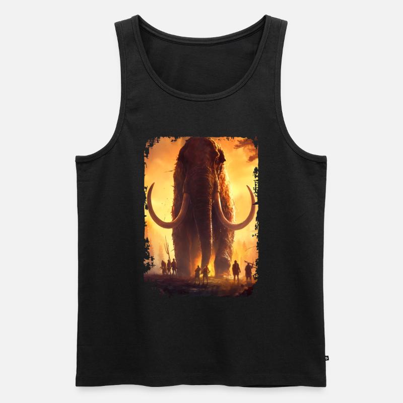 Mammut - Männer Premium Bio Tank Top - Schwarz