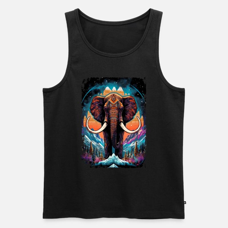 Mammut - Männer Premium Bio Tank Top - Schwarz