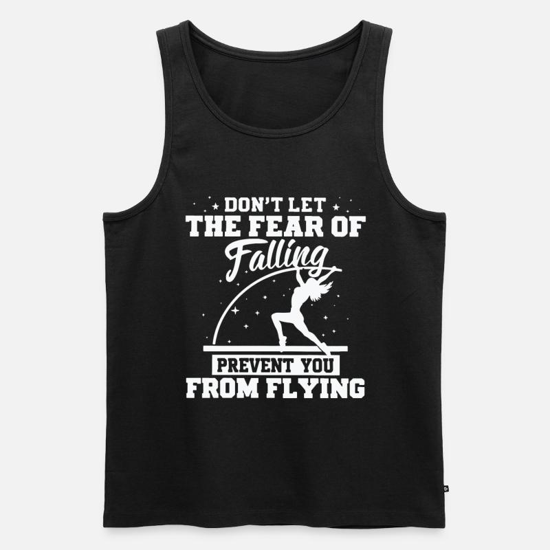 Stabhochspringer-Geschenk - Männer Premium Bio Tank Top - Schwarz