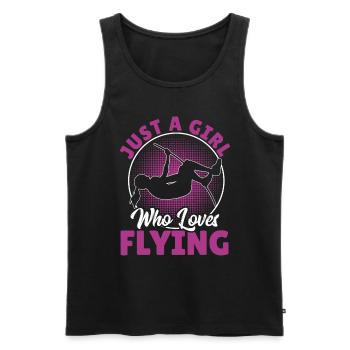 Stabhochspringer-Geschenk - Männer Premium Bio Tank Top - Schwarz - Vorne - AI Model Male 178 light (178cm)