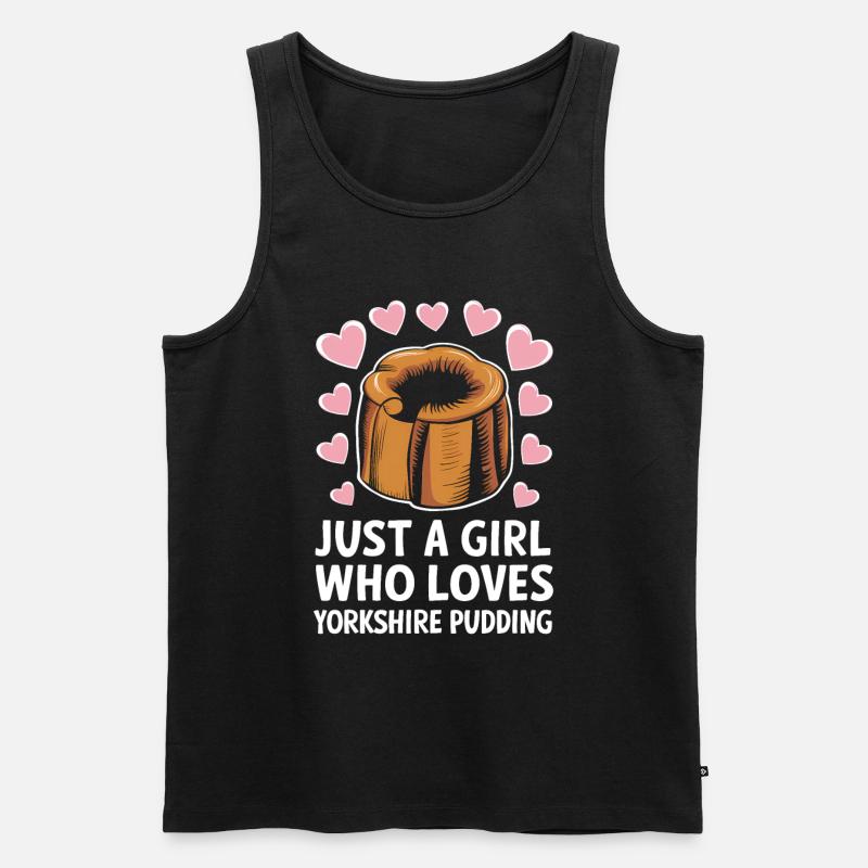 Yorkshire Pudding Geschenk - Männer Premium Bio Tank Top - Schwarz
