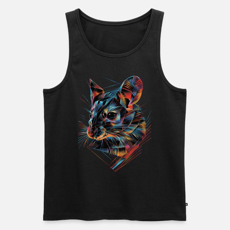 Siebenschläfer - Männer Premium Bio Tank Top - Schwarz