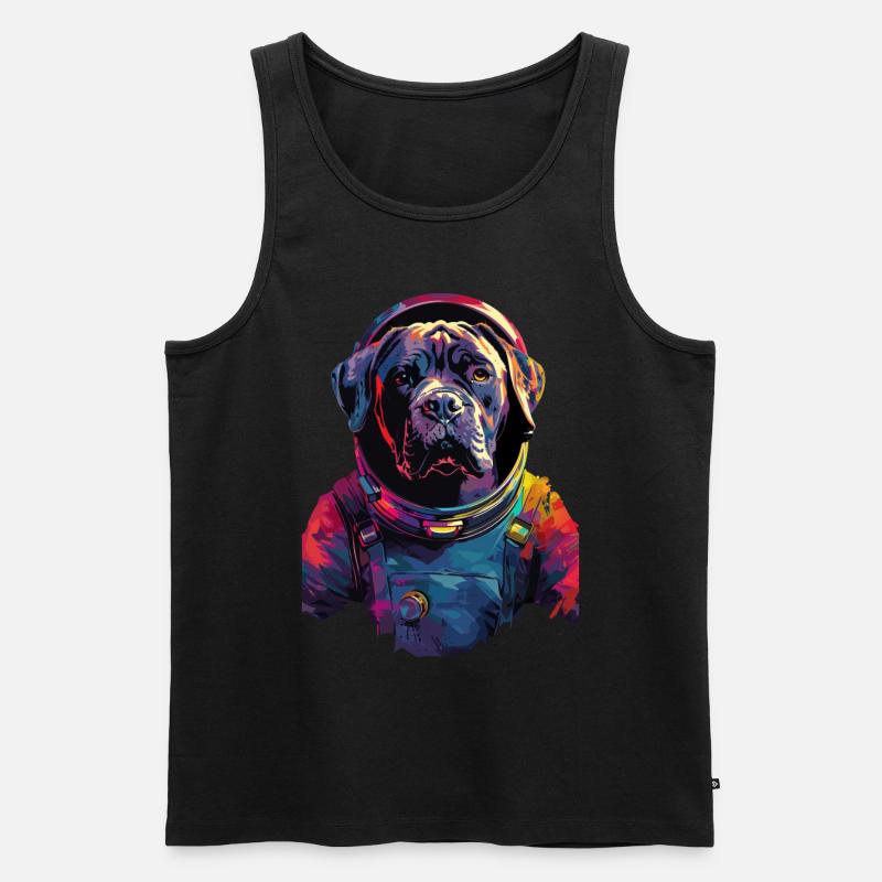 Cane Corso - Männer Premium Bio Tank Top - Schwarz