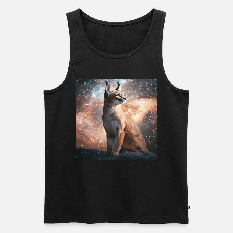 Karakal - Männer Premium Bio Tank Top - Schwarz