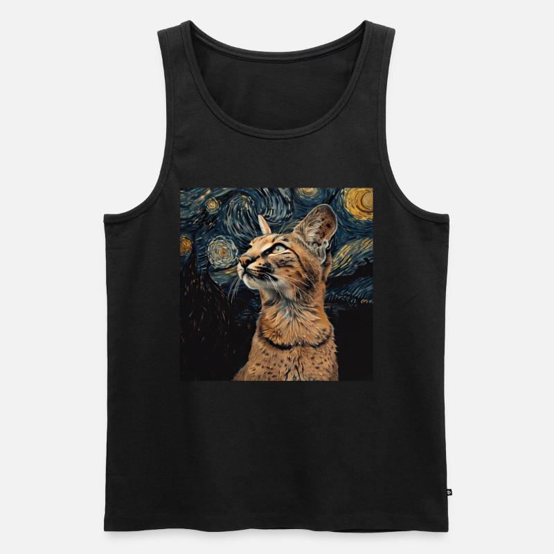 Karakal - Männer Premium Bio Tank Top - Schwarz
