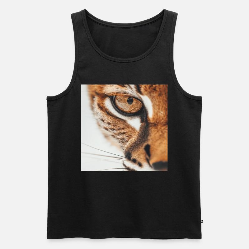 Karakal - Männer Premium Bio Tank Top - Schwarz