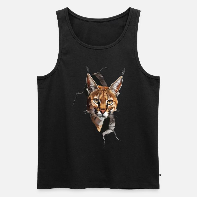 Karakal - Männer Premium Bio Tank Top - Schwarz