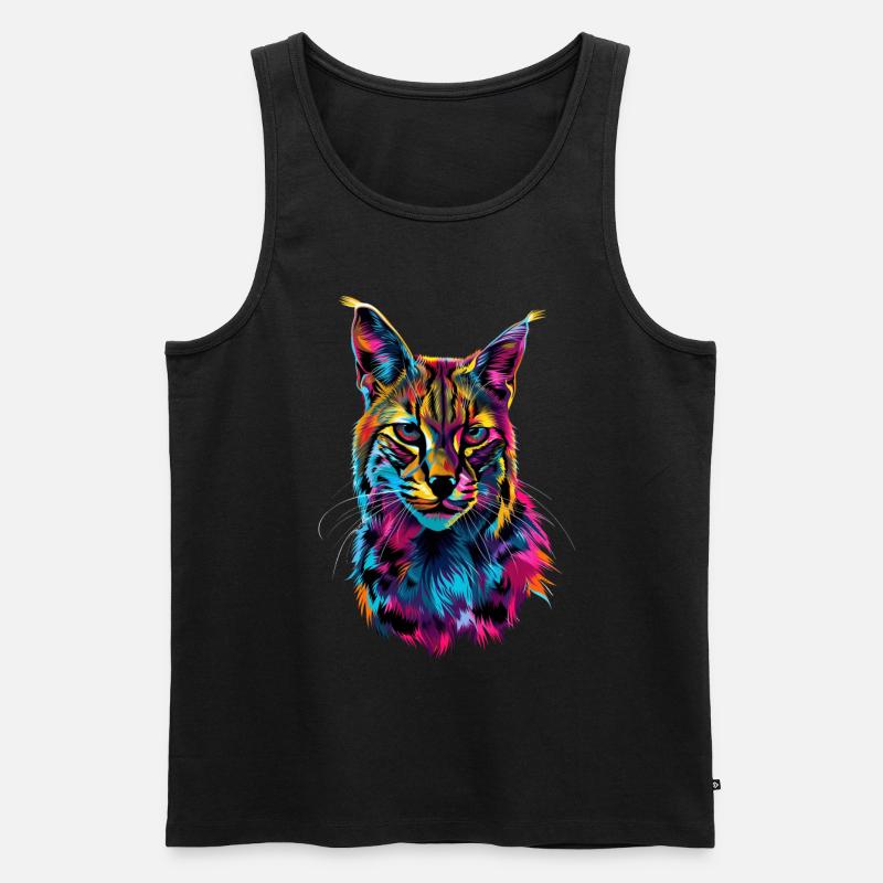 Karakal - Männer Premium Bio Tank Top - Schwarz
