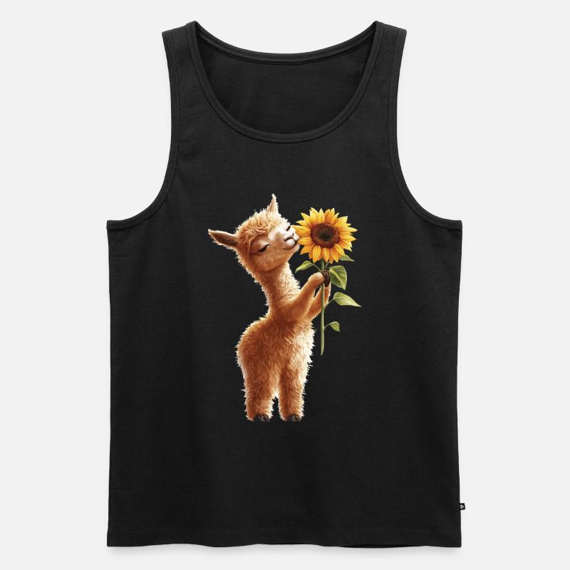 Adler - Männer Premium Bio Tank Top - Schwarz