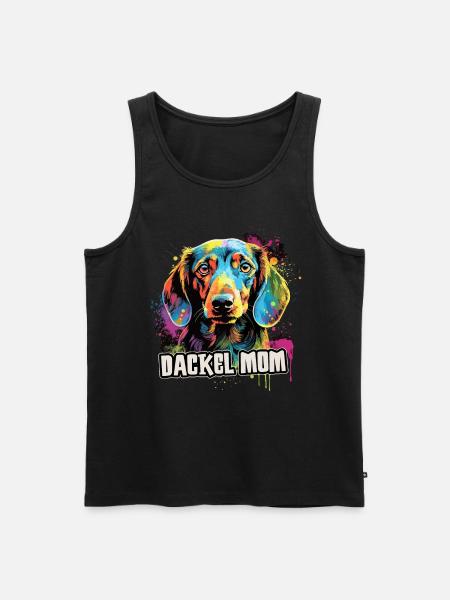 Dachshund Dog Gift Saying - Men's Premium Organic Tank Top - black