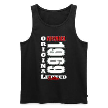 November 1969 Birthday Gift November 1969 - Men's Premium Organic Tank Top - black - Front - Michal (187cm)