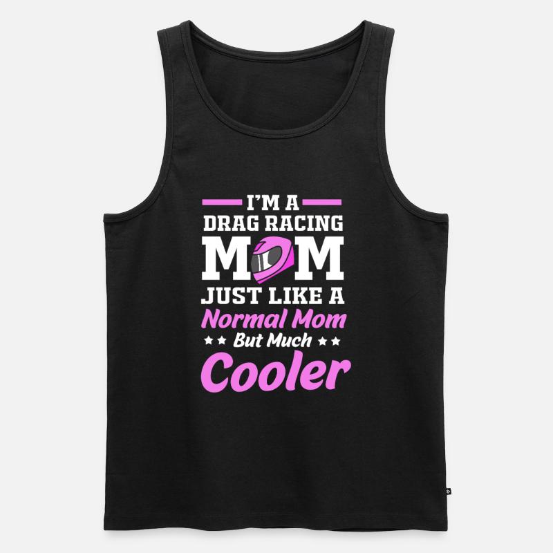 Drag Race Mutter Mama - Männer Premium Bio Tank Top - Schwarz