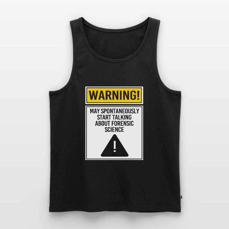 Forensics Forensic Experts Forensic Medicine Men's Premium Organic Tank Top