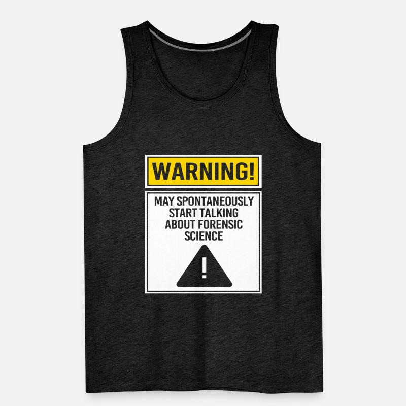 Forensics Forensic Experts Forensic Medicine Men's Premium Organic Tank Top