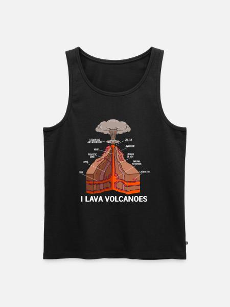 Geology Archaeology - Men's Premium Organic Tank Top - black