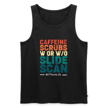 MRT Radiologe Röntgen Rad Tech Radiologie - Männer Premium Bio Tank Top - Schwarz - Vorne - AI Model Male 178 light (178cm)