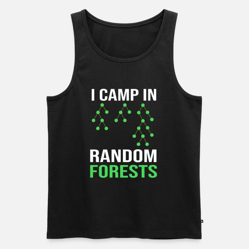 Programmer Coder GPT - Men's Premium Organic Tank Top - black