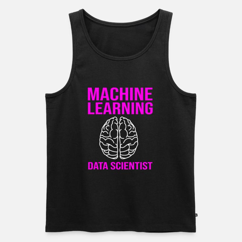 Coder Programmierer GPT - Männer Premium Bio Tank Top - Schwarz