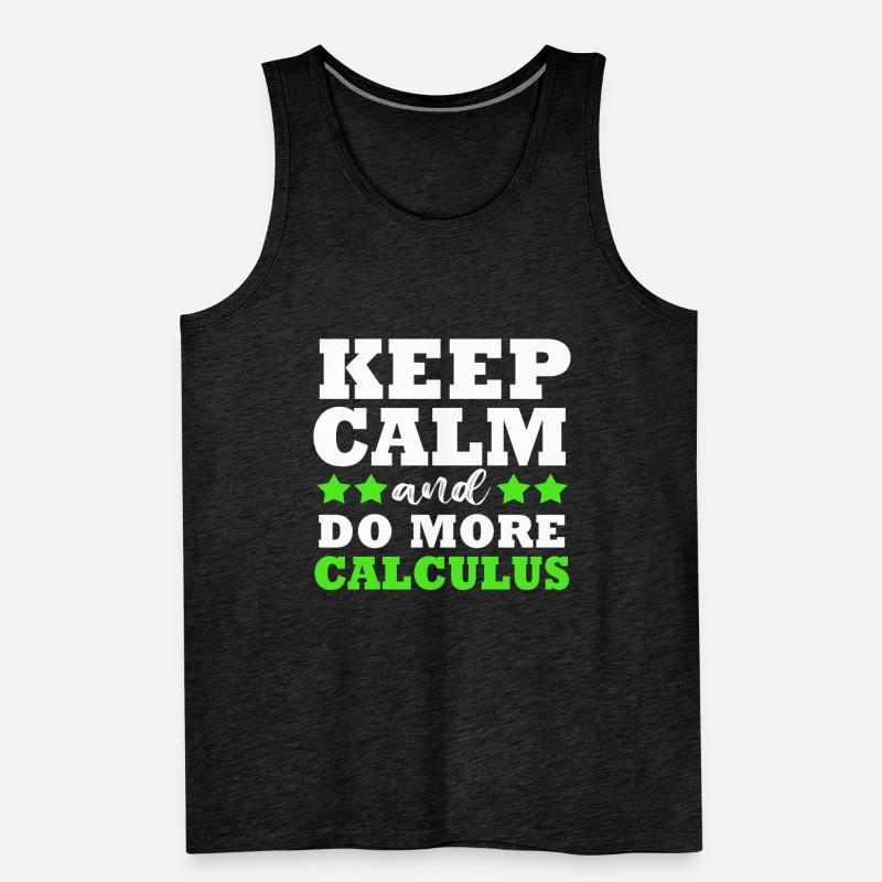 math mathematician Men's Premium Organic Tank Top