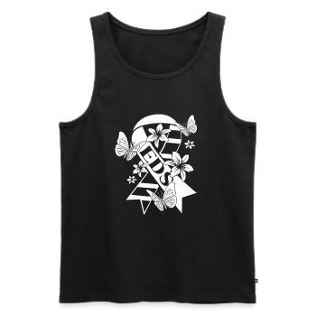 HSD Ehlers-Danlos syndrome EDS - Men's Premium Organic Tank Top - black - Front - Michal (187cm)