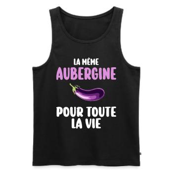Enterrement De Vie De Fille Mariée EVF - Débardeur bio Premium Homme - noir - Devant - AI Model Male 178 light (178cm)