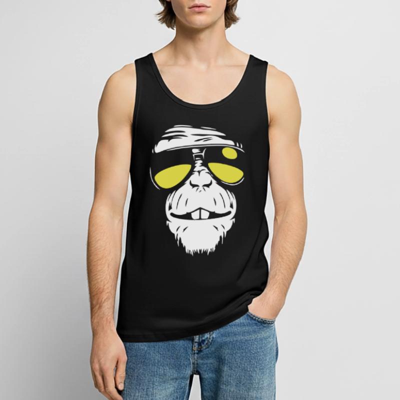 Cool Monkey - Singe cool Débardeur bio Premium Homme