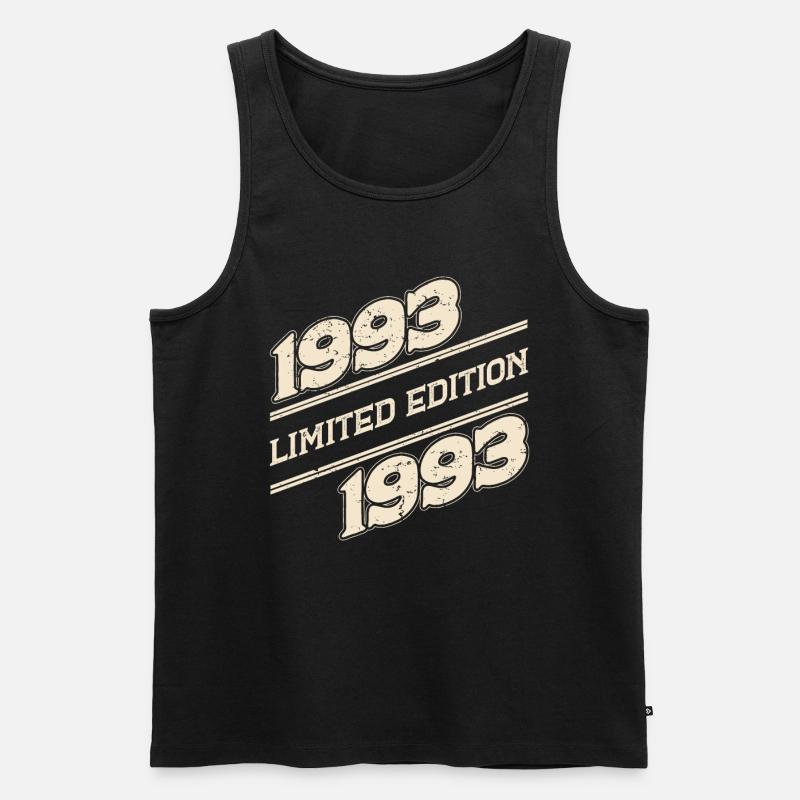 BC 1993 Limitierte Auflage - Männer Premium Bio Tank Top - Schwarz