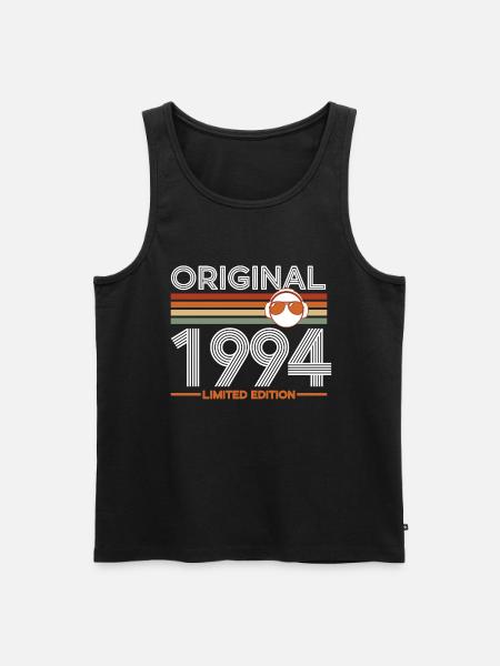 1994 - Men's Premium Organic Tank Top - black