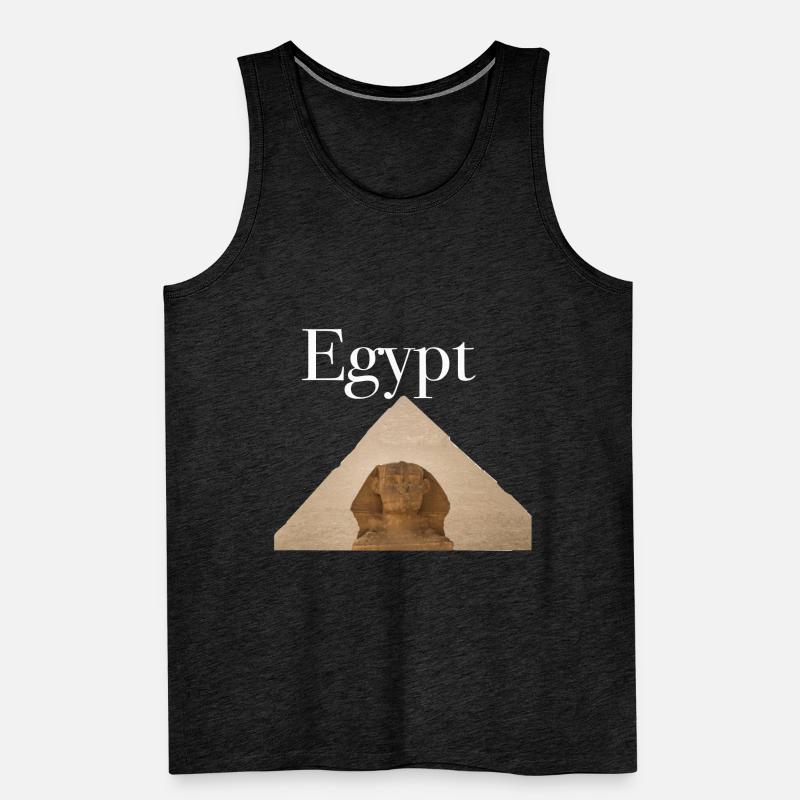 Pyramide pyramides Egypte Débardeur bio Premium Homme