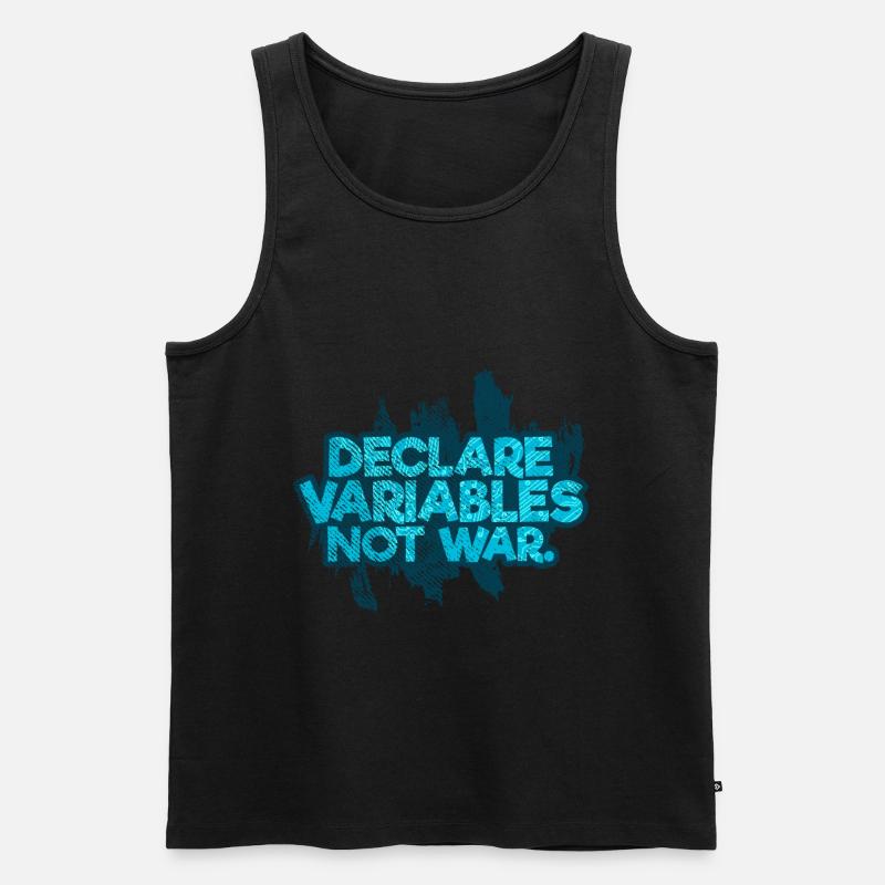 Programmieren Informatiker - Männer Premium Bio Tank Top - Schwarz