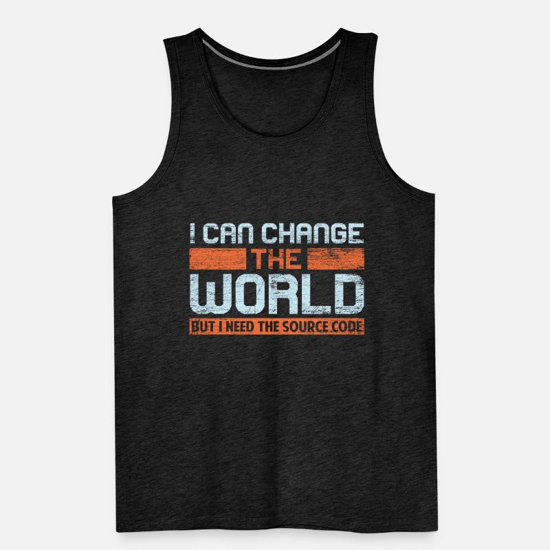 Programmieren Nerd Informatik Männer Premium Bio Tank Top
