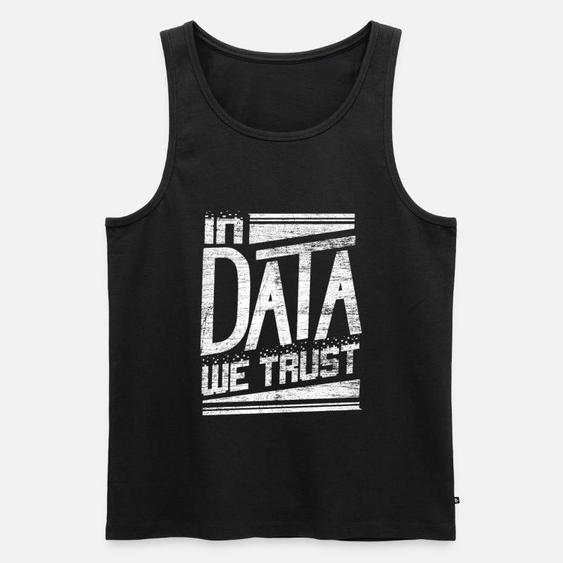 Informatik Nerd Coding - Männer Premium Bio Tank Top - Schwarz