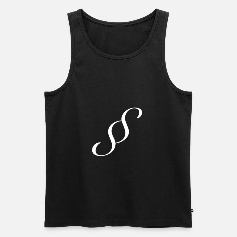 Jurist - Männer Premium Bio Tank Top - Schwarz