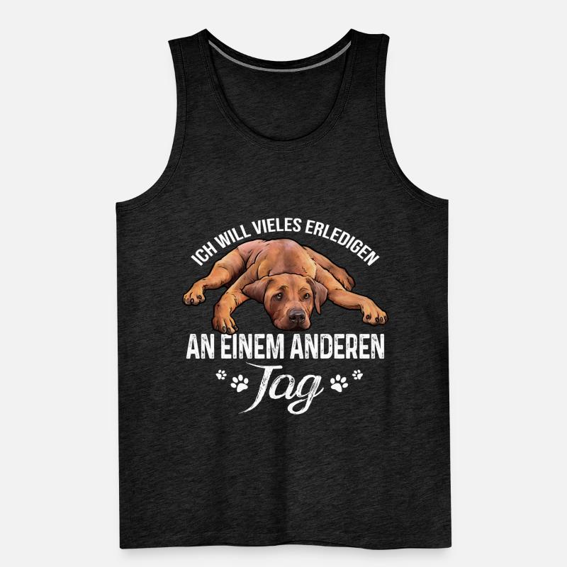 Rhodesian Ridgeback Männer Premium Bio Tank Top
