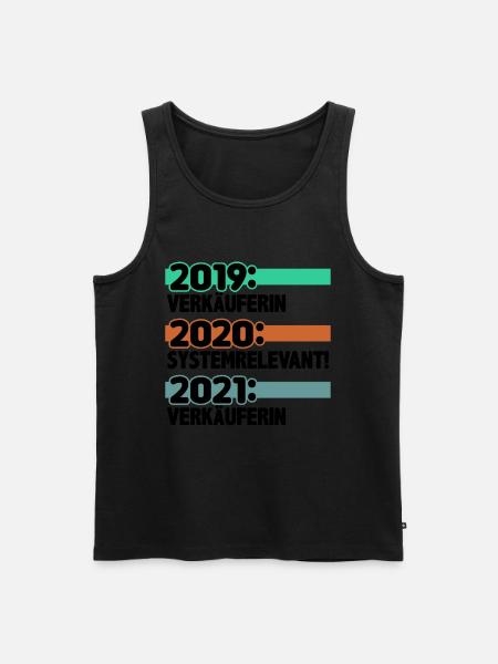 Verkäuferin Kassiererin - Männer Premium Bio Tank Top - 