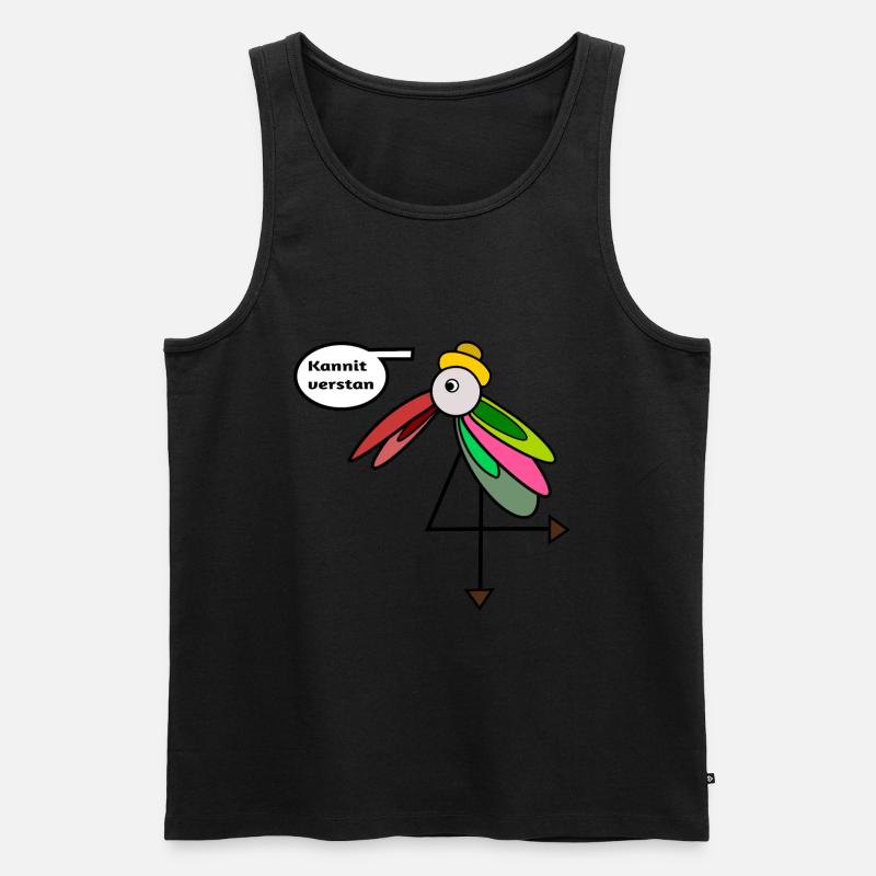 Kannitverstan - Männer Premium Bio Tank Top - undefined