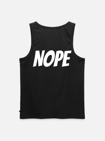 Nope - Männer Premium Bio Tank Top - Schwarz