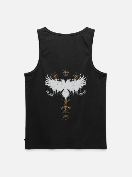 Vikinger - Hugin og Munin – Odins ravne - Herre Premium økologisk tanktop - sort