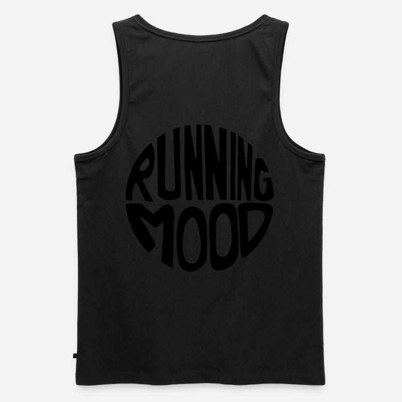 Running Mood - Männer Premium Bio Tank Top - undefined