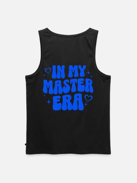 Master Abschluss Geschenk Studium Uni Absolvent - Männer Premium Bio Tank Top - Schwarz