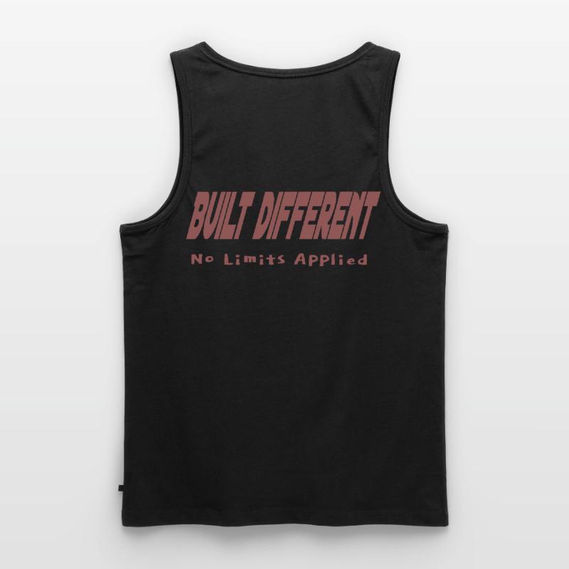 Construit différemment – Aucune limite appliquée Débardeur bio Premium Homme