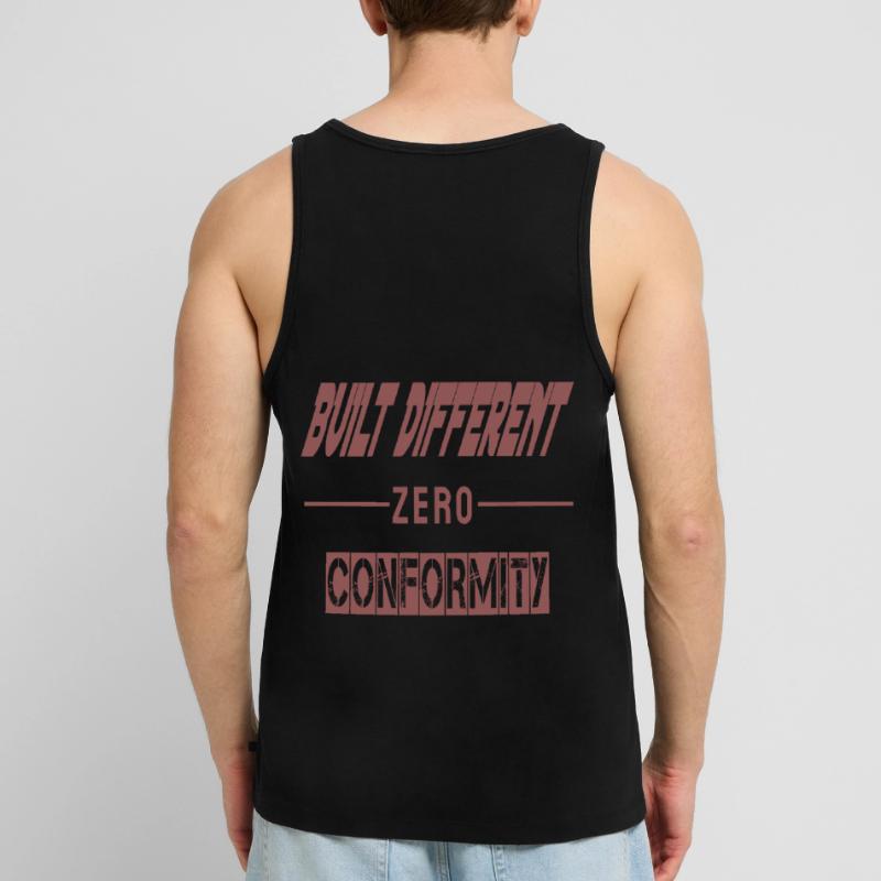 Construit différemment | Sweat à capuche Zero Conformity Débardeur bio Premium Homme