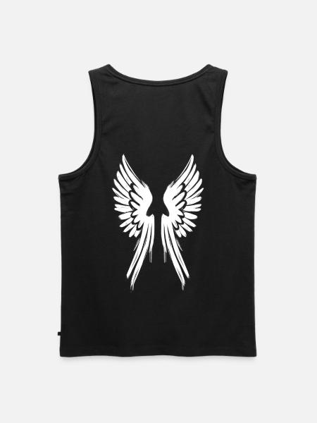 Angelwings Angel´s wings - Men's Premium Organic Tank Top - black