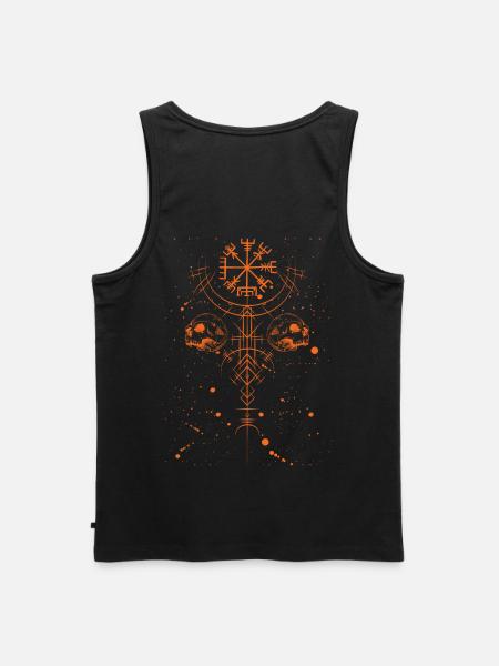 Road to Valhalla - Männer Premium Bio Tank Top - Schwarz