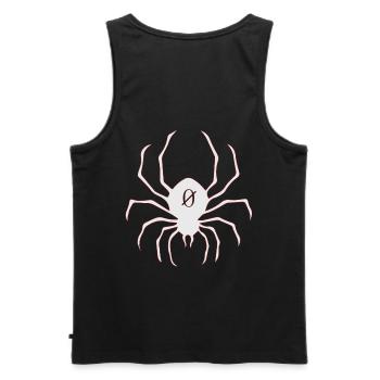 Koro the chief of the phantom brigad - Men's Premium Organic Tank Top - black - Back - AI Model Male 178 light (178cm)
