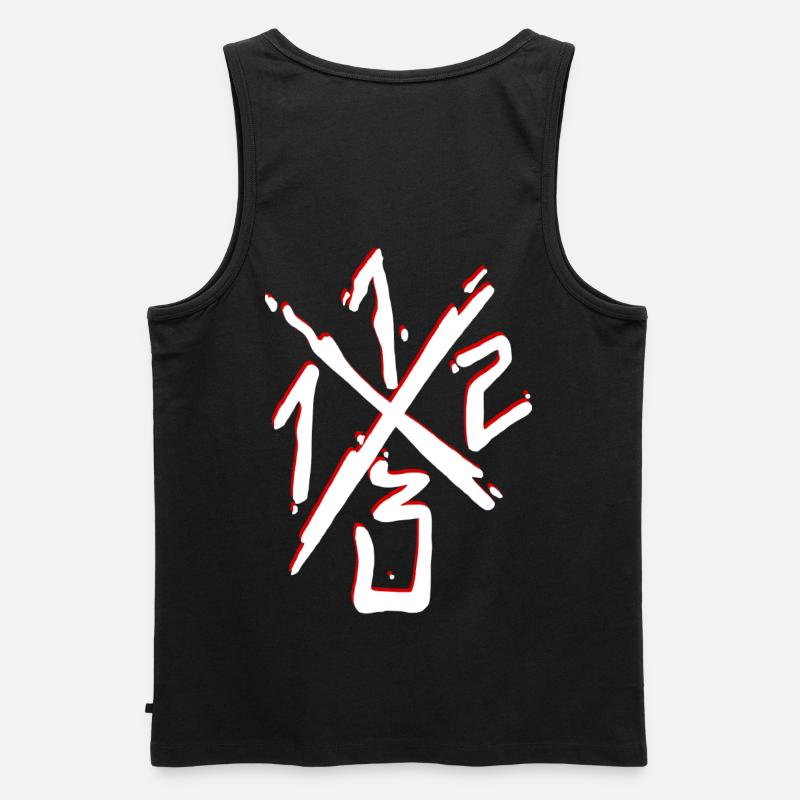 1312 - Männer Premium Bio Tank Top - Schwarz