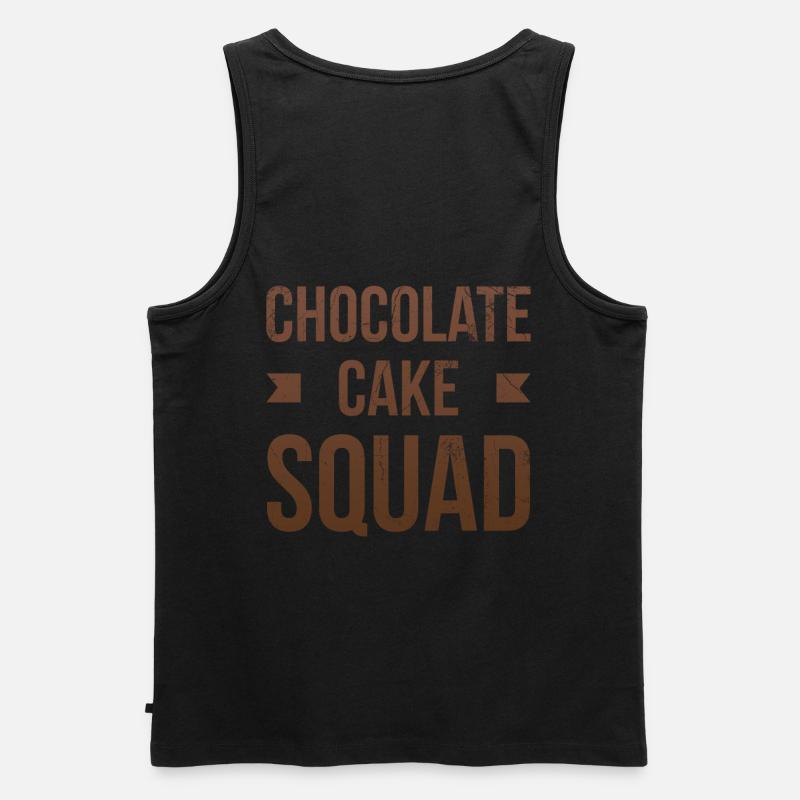 Schokoladenkuchen-trupp Für Bäcker- Oder Backfans - Männer Premium Bio Tank Top - Schwarz