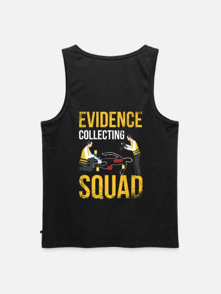 Evidence Collection Squad, Investigator - Men's Premium Organic Tank Top - black