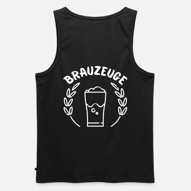 Brewware-biertrinker - Männer Premium Bio Tank Top - Schwarz