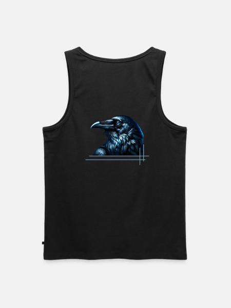 The Raven's Mystery - Men's Premium Organic Tank Top - black